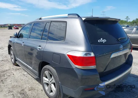 2012 Toyota Highlander Limited V6 from USA, damaged, VIN 5TDYK3EH9CS081532